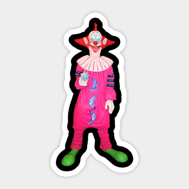 Killer Klown Slim Sticker by BigOrangeShirtShop